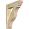 Ekena Millwork Funston Slat Rough Sawn Outlooker, Douglas Fir, 8"W x 32"D x 36"H OUT08X32X36FST06RDF - alternate 1